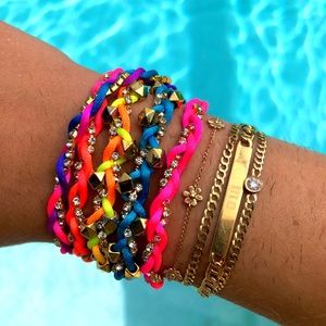 rainbow ombré wrap bracelet 🌈✨